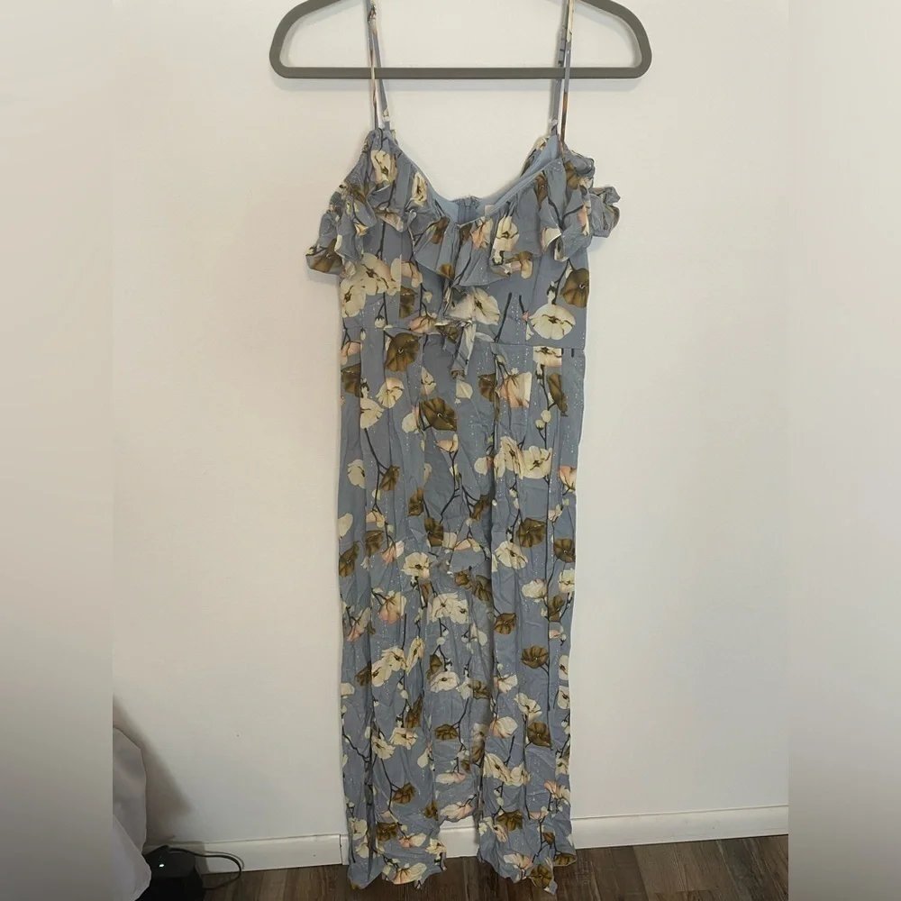 Floral Entro Romper Dress Large - Picture 3 of 7